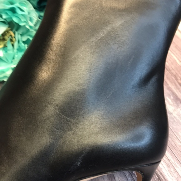 DIOR GANG LOW BLACK LAMBSKIN ANKLE HIGH LEATHER BOOT - Picture 11 of 14